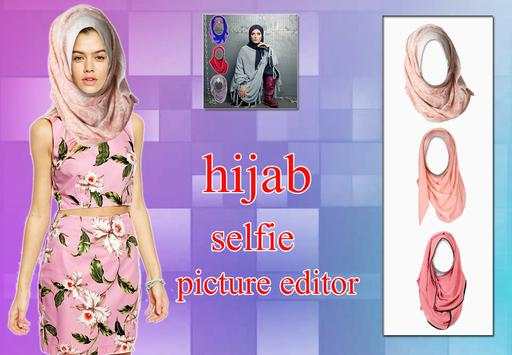 Hijab Selfie Picture Editor screenshot 3