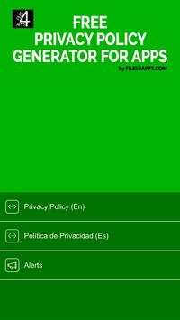 Privacy Policy App screenshot 2