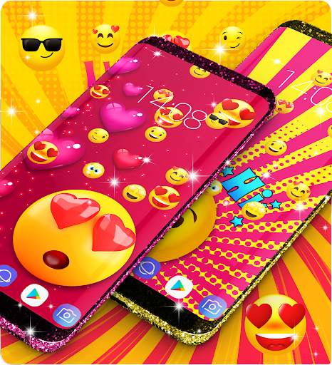Funny smiley emoji wallpapers screenshot 3