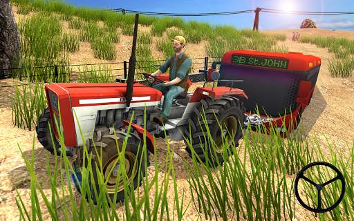 Farming Tractor Pull Bus Games screenshot 2