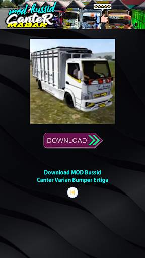 Mod Bussid Canter Mabar screenshot 6