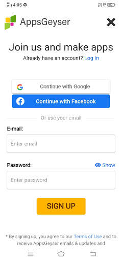 AppsGeyser screenshot 4