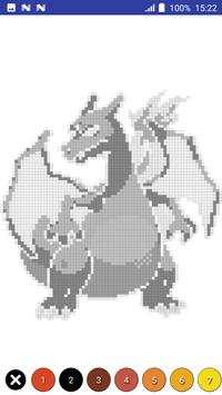 Color by Number Pokemon Pixel Art screenshot 2