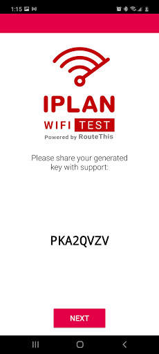 IPLAN WIFI TEST screenshot 2