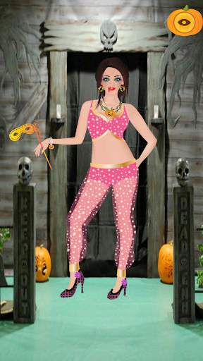Halloween Girl Dress Up Game screenshot 9
