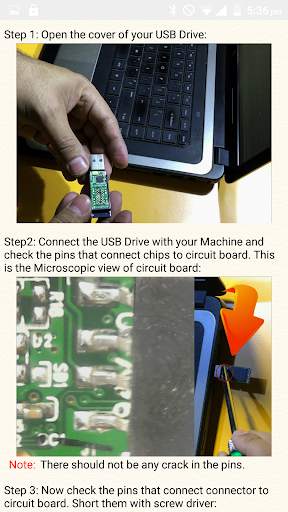 USB Drive Data Recovery Help screenshot 3