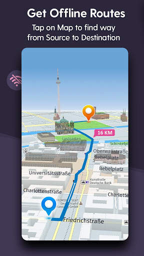 Offline Maps, GPS Route Directions screenshot 2