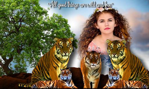 Wild Animal Photo Frame screenshot 1