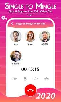 Single To Mingle :Live Video Call With Single Girl screenshot 8