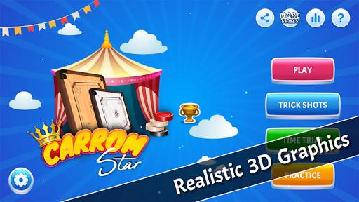 Carrom Star - 3D Carrom Game 2020 7 تصوير الشاشة