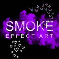 Smoke Effect Art Name - Name Art Maker logo
