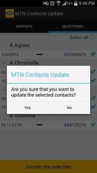 MTN Contacts Update screenshot 4