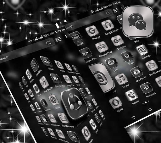 Diamond Heart Launcher Theme screenshot 4