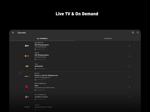 Zattoo - TV Streaming App screenshot 9