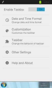 7 Glass Theme - FTaskbar screenshot 1