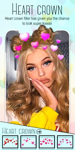 Heart Crown Photo Editor screenshot 1