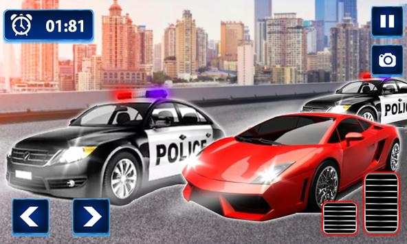 New Police Car Chase - Crime Police Car Chase Game screenshot 2