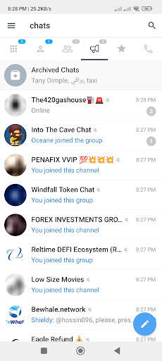 Unofficial telegram messenger screenshot 2