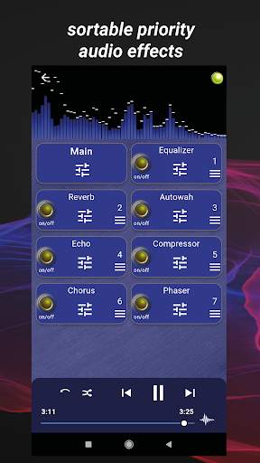 Audio Visualizer Music Player screenshot 5