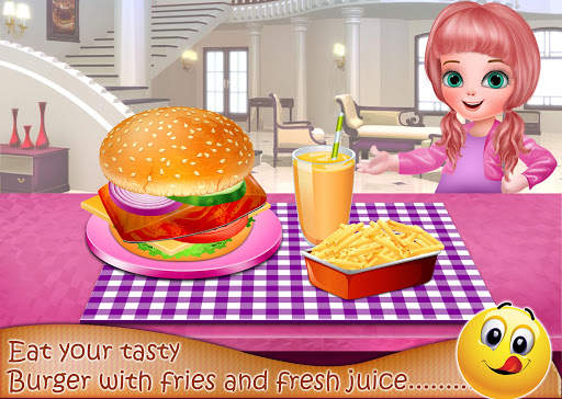 Crispy Fish Burger Recipe - Girls Cooking Game screenshot 6