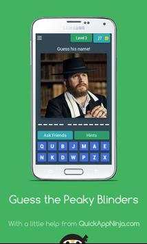 Guess the Peaky Blinders screenshot 4