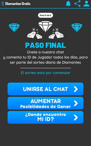 Free FF - Diamantes Gratis screenshot 2