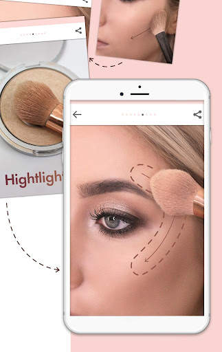 Makeup Tutorial step by step screenshot 5