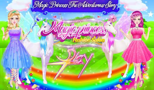 Magic Princess Fashion Dress Up Salon: Makeup Game screenshot 6
