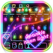 Sparkle Neon LED Light Keyboard icon