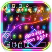 Sparkle Neon LED Light Keyboard 10001003