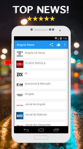 📰Angola News-Angola News 24H screenshot 1