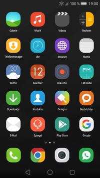 THEME EMUIDARK EMUI 3.1 screenshot 6
