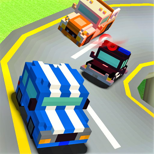 Blocky Car Driving icon