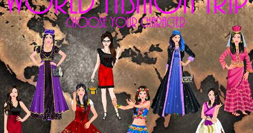 WORLD FASHION TRIP - GIRL GAME screenshot 10