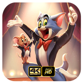 Tom Jerry Wallpaper HD 4K icon