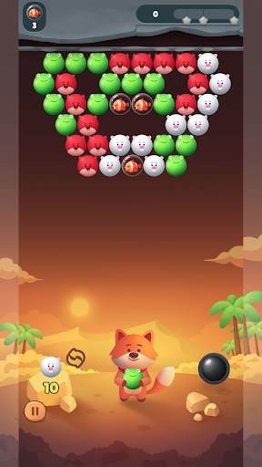 Bubble Shooter Animal Edition! screenshot 2