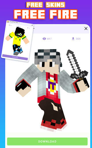 Skins Addon Map&Shader Free Fire For MCPE 2021 screenshot 2