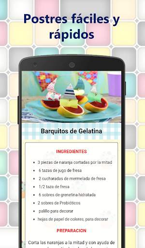Postres fáciles y rápidos screenshot 3