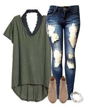 Fille   Teen Outfit Style Ideas Poche screenshot 3