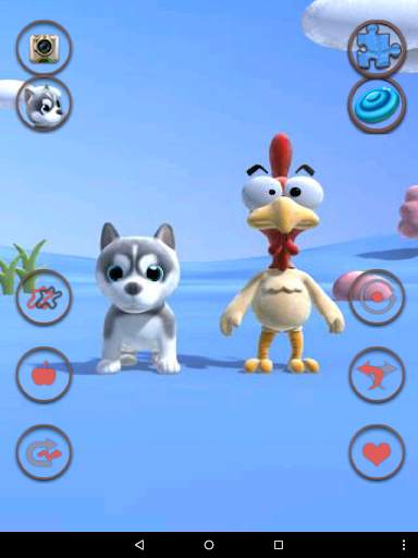 Talking Puppy And Chick screenshot 2