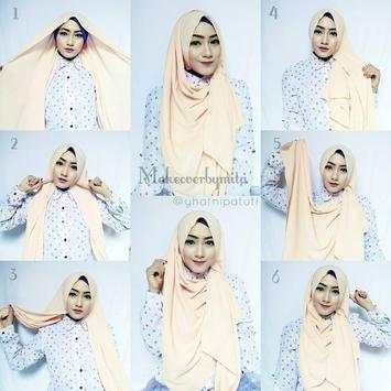 Foto Tutorial Hijab Pashmina screenshot 2