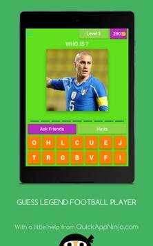 GUESS LEGEND FOOTBALL PLAYER screenshot 11