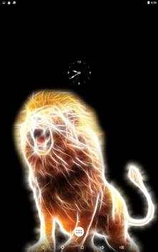 Lion Analog Clock screenshot 8
