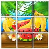 Fruits Puzzles Game logo