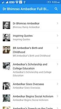 Dr Bhimrao Ambedkar Full Biography screenshot 1