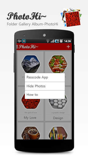 Folder Gallery Album-PhotoHi screenshot 2
