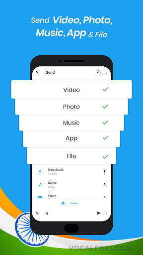 File Transfer & Share App ShareKaro Indian ShareIt скриншот 4