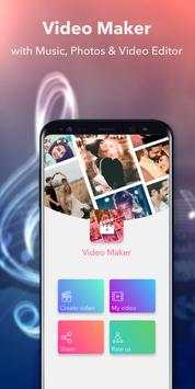 Video Editor with player - Photo Video Maker 2019 screenshot 1