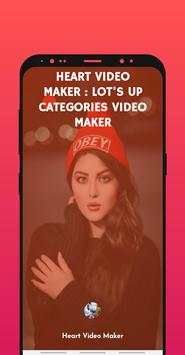 Heart Video Maker : New Photo Effect Video Maker screenshot 1