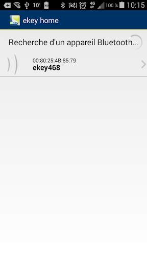 ekey home App screenshot 1
